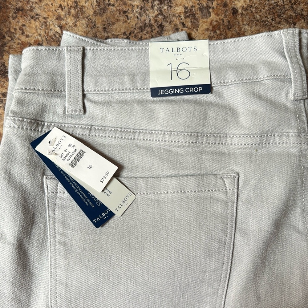 New with tags Talbots crop Jegging